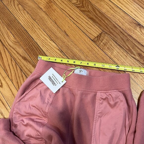 Dudley Stephens NWT Squall Sweatpant in Vello Fleece in Dusty Rose Pink Small - Picture 10 of 10